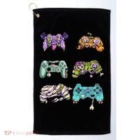 Halloween Video Gaming Controller Golf Towel thumb 0