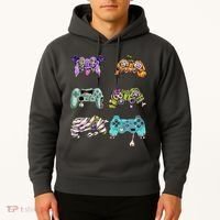 Halloween Video Gaming Controller Hoodie thumb 2