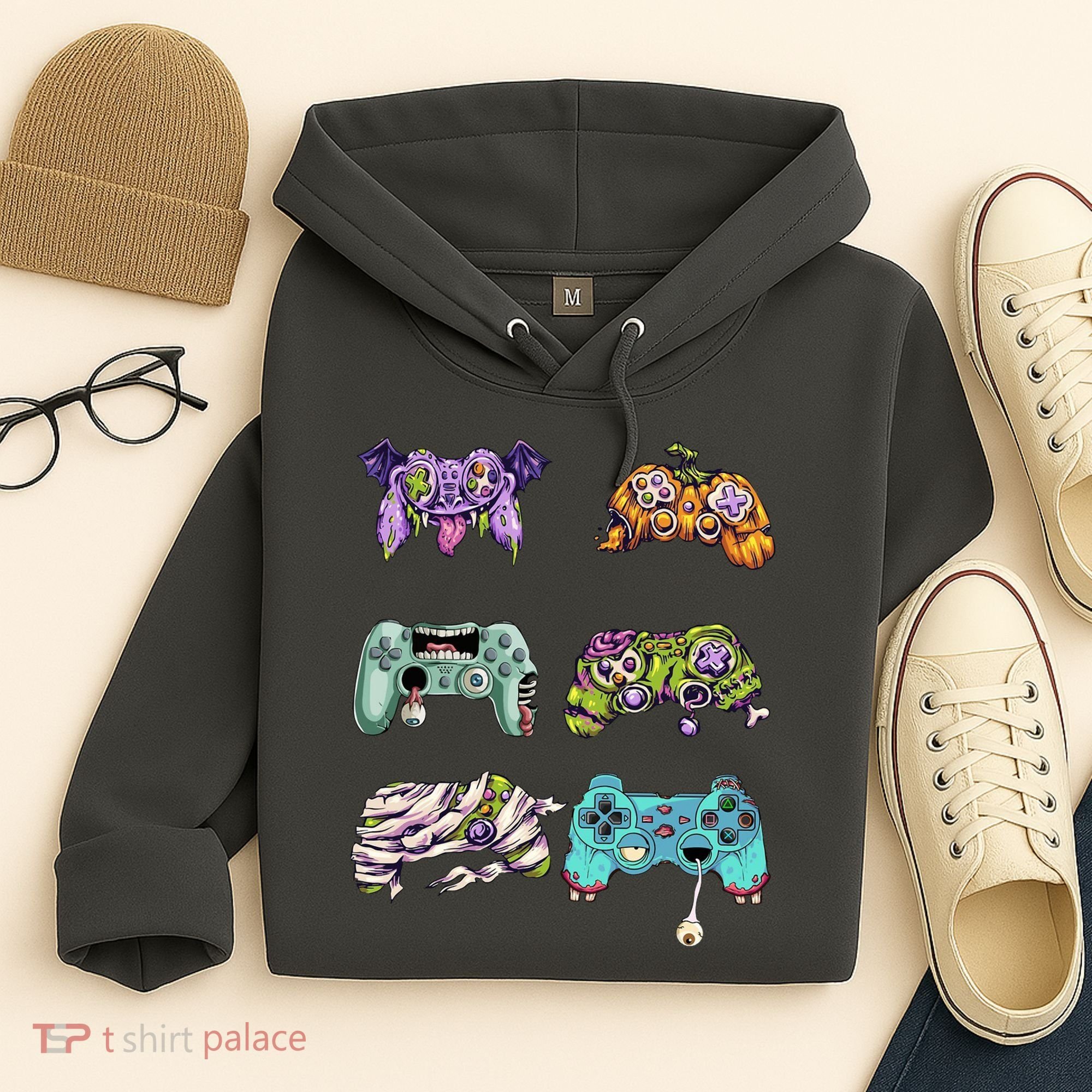 Halloween Video Gaming Controller Hoodie