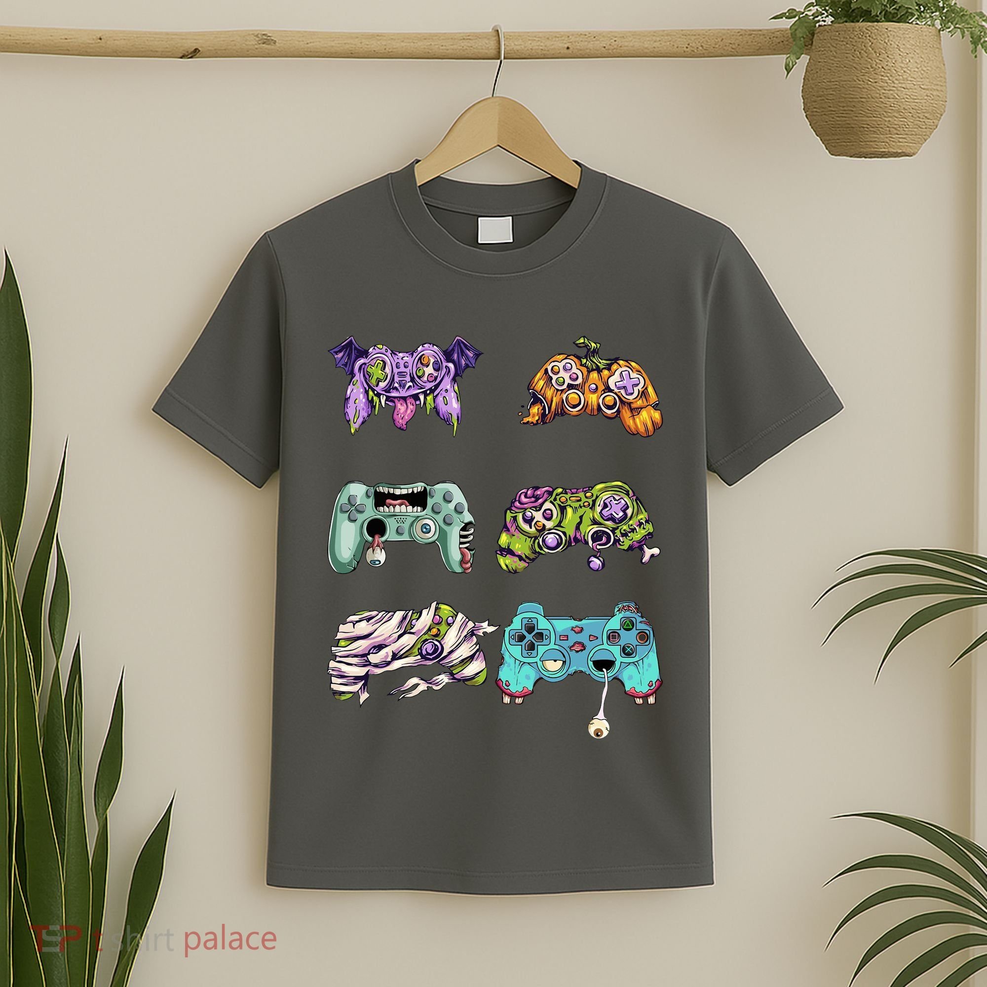 Halloween Video Gaming Controller T-Shirt