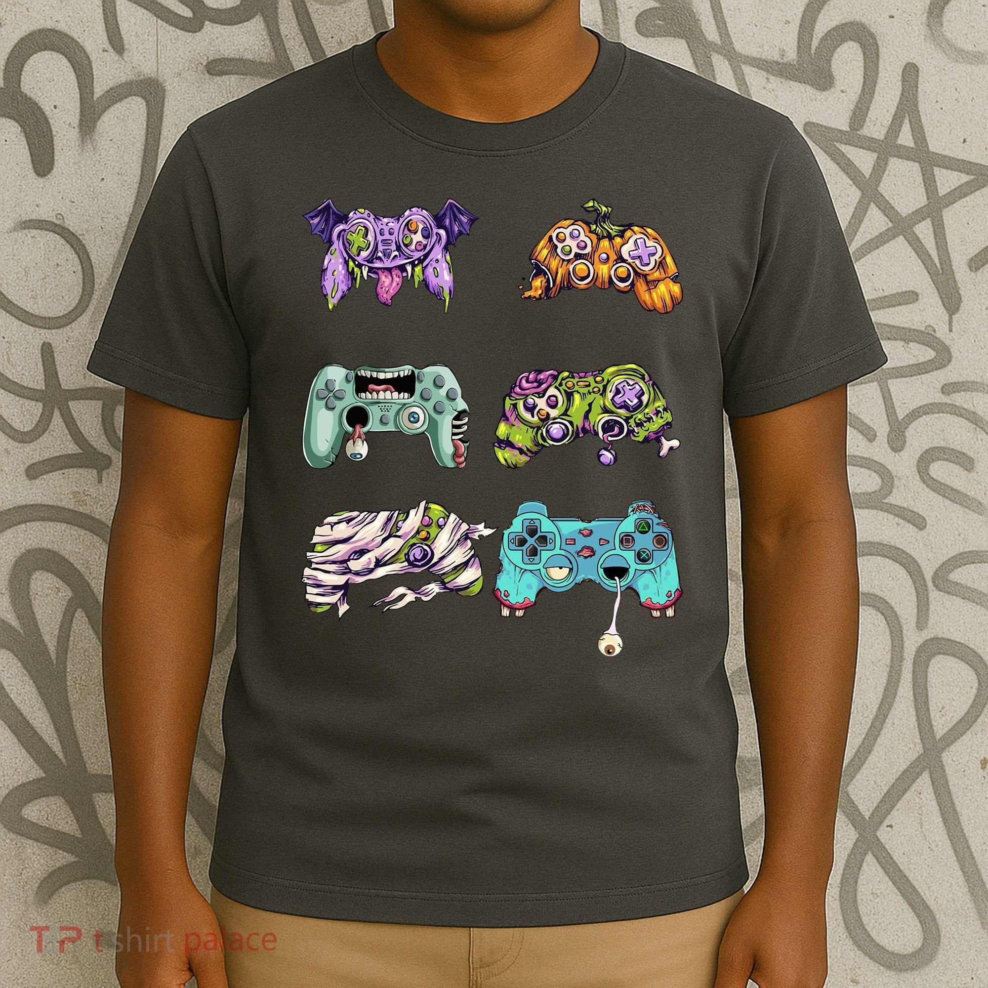Halloween Video Gaming Controller T-Shirt