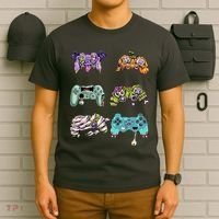 Halloween Video Gaming Controller T-Shirt thumb 6