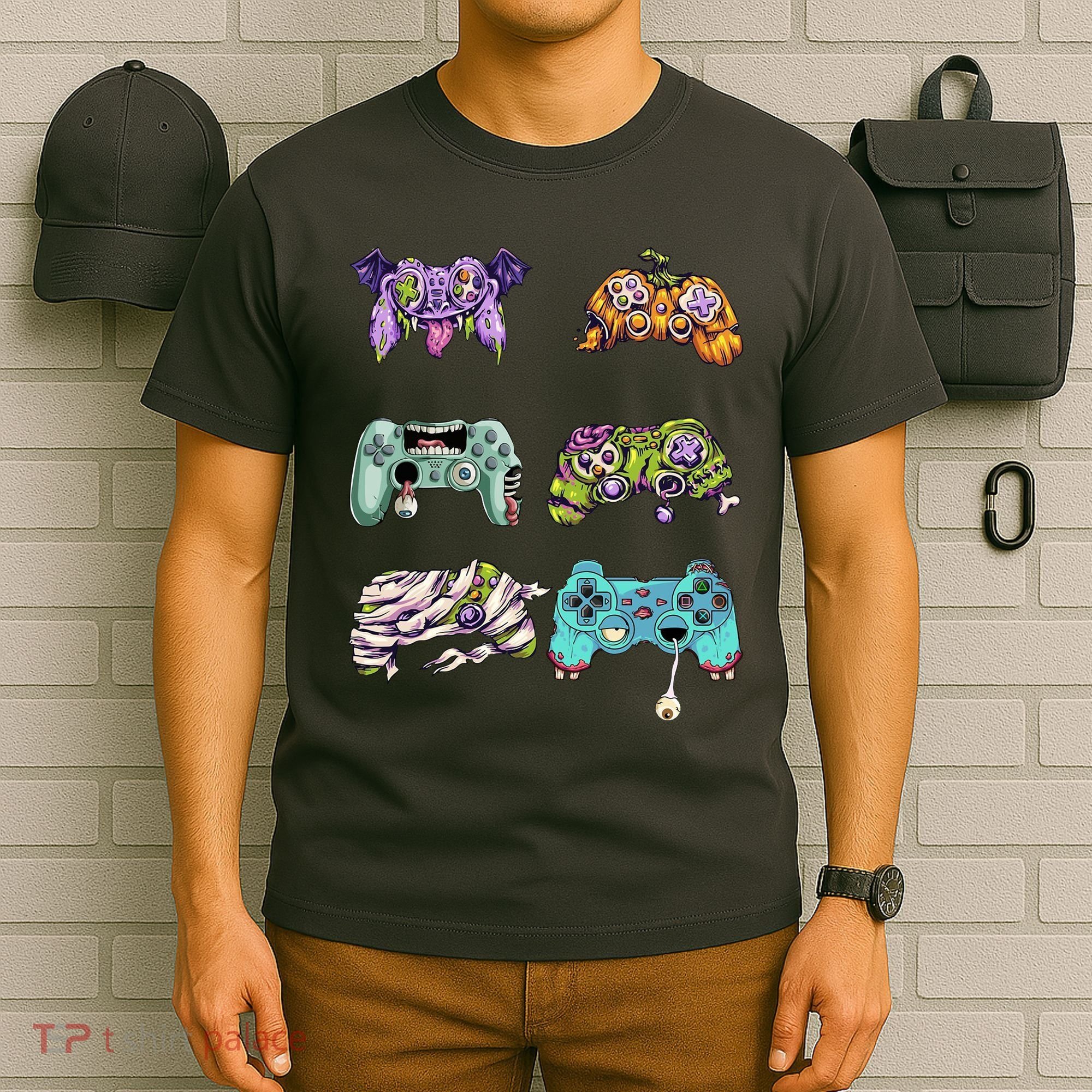 Halloween Video Gaming Controller T-Shirt