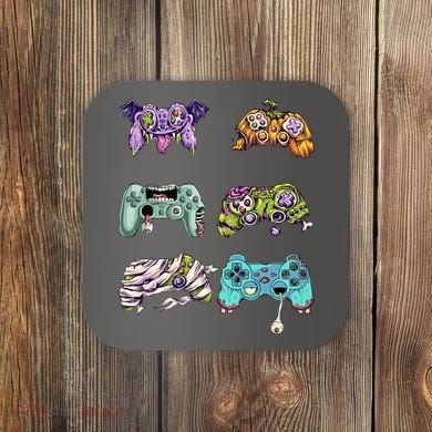 Halloween Video Gaming Controller Coaster