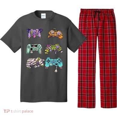 Halloween Video Gaming Controller Pajama Set
