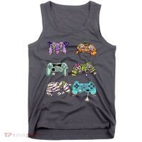 Halloween Video Gaming Controller Tank Top thumb 0