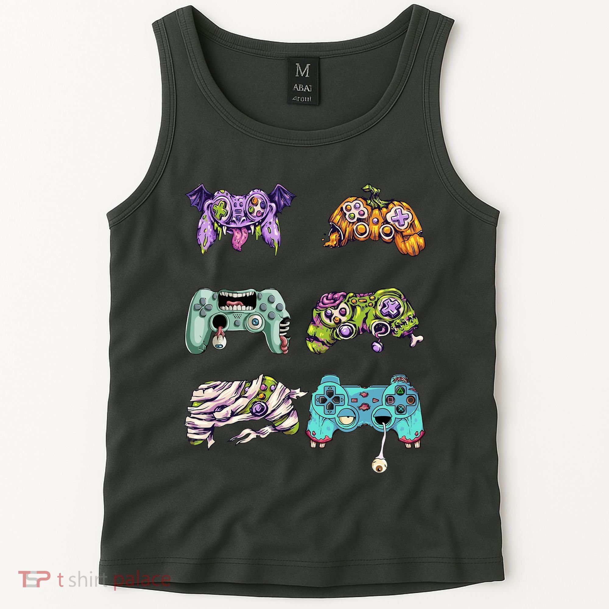 Halloween Video Gaming Controller Tank Top