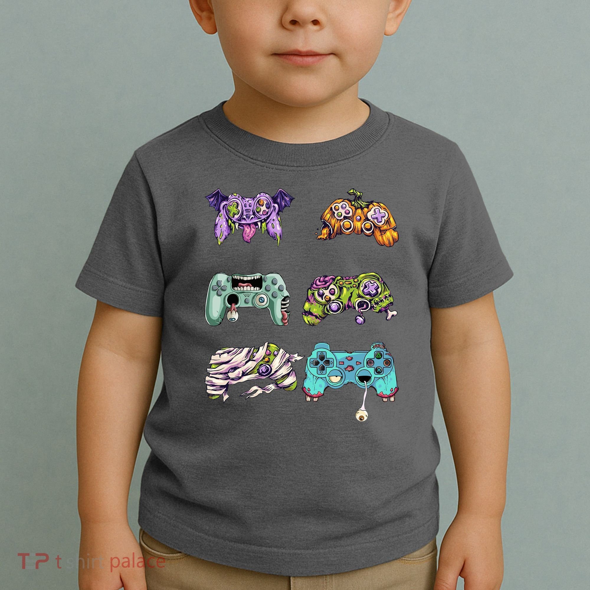 Halloween Video Gaming Controller Toddler T-Shirt