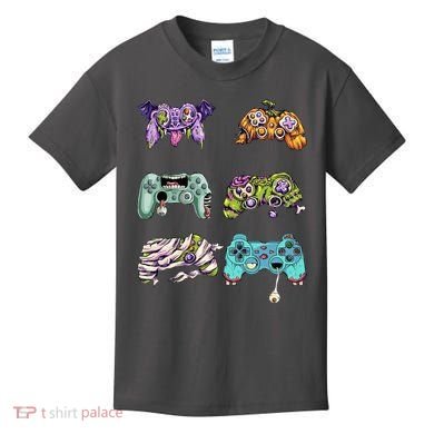 Halloween Video Gaming Controller Kids T-Shirt