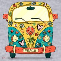 Hippie Van Women's Sweatshirt thumb 2