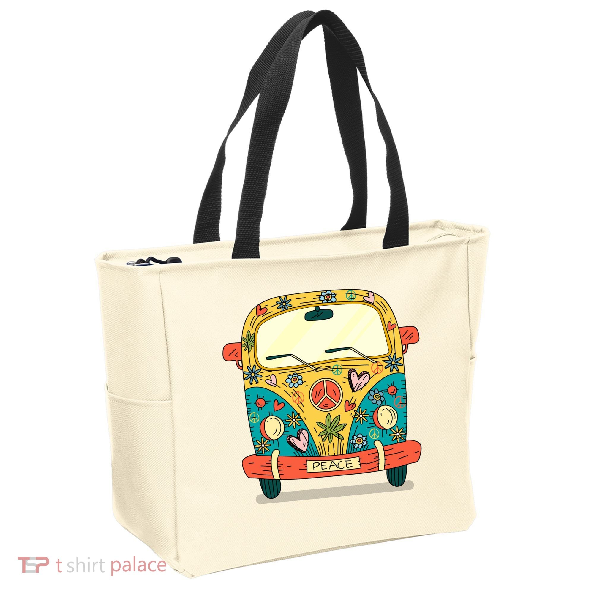 Hippie Van Tote Bag