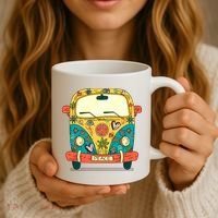 Hippie Van Coffee Mug thumb 3
