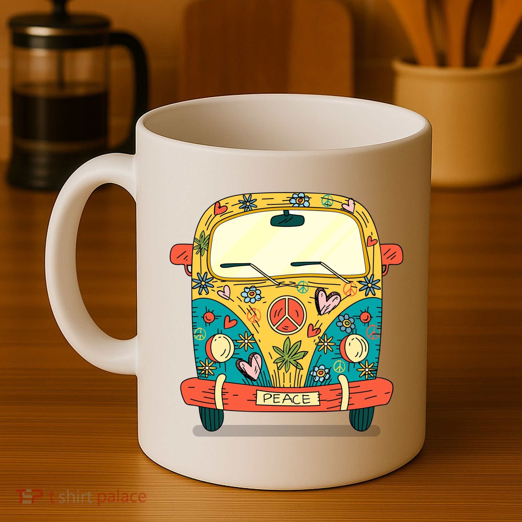 Hippie Van Coffee Mug