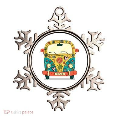 Hippie Van Ornament