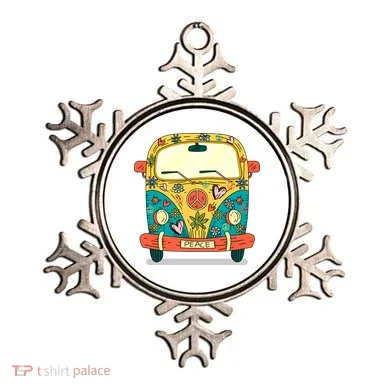 Hippie Van Ornament