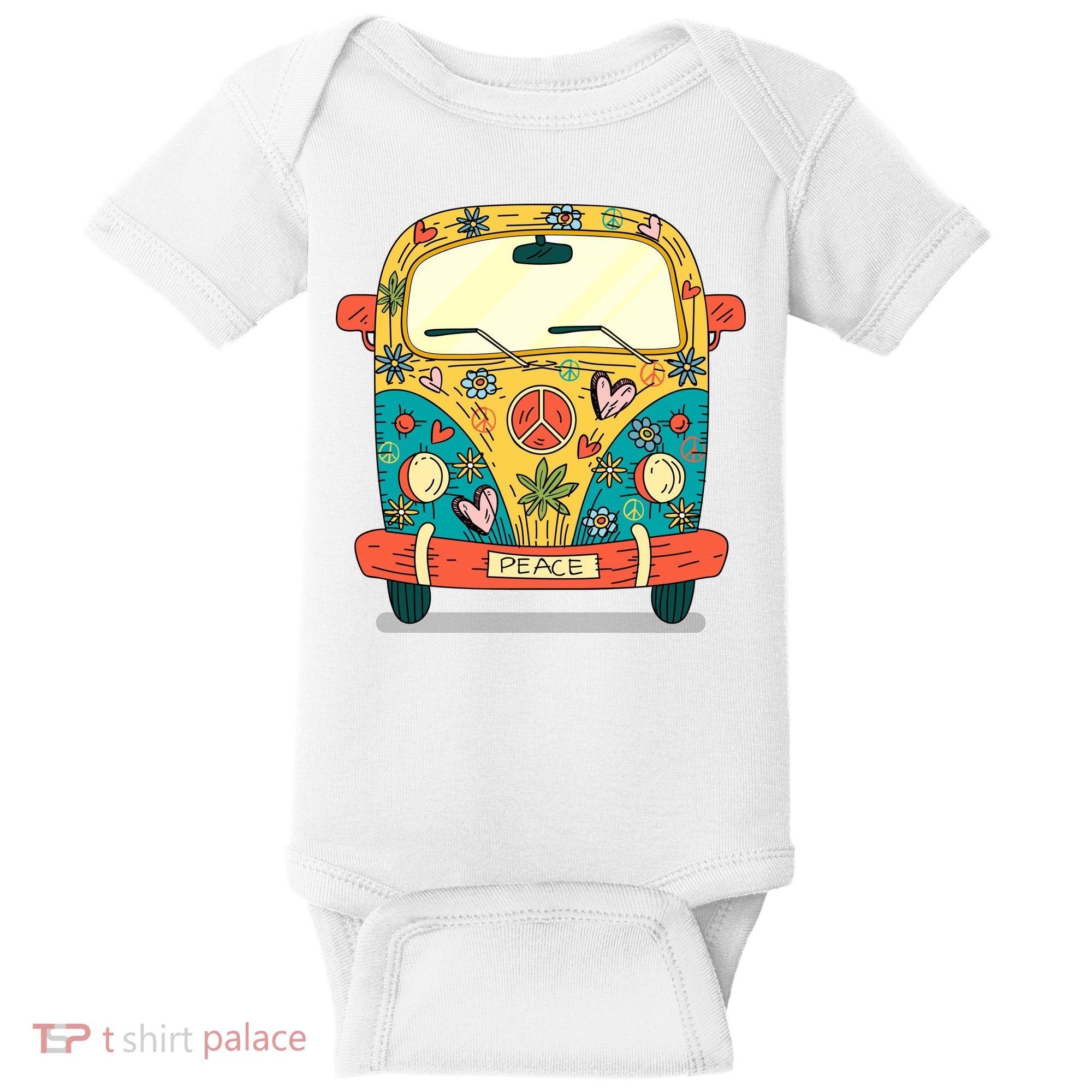 Hippie Van Baby Bodysuit