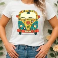 Hippie Van Women's T-Shirt thumb 2