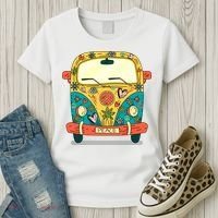 Hippie Van Women's T-Shirt thumb 3
