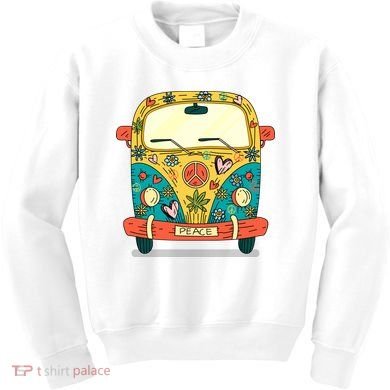 Hippie Van Kids Sweatshirt