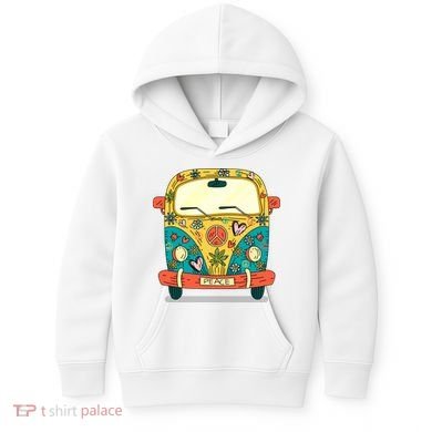 Hippie Van Kids Hoodie