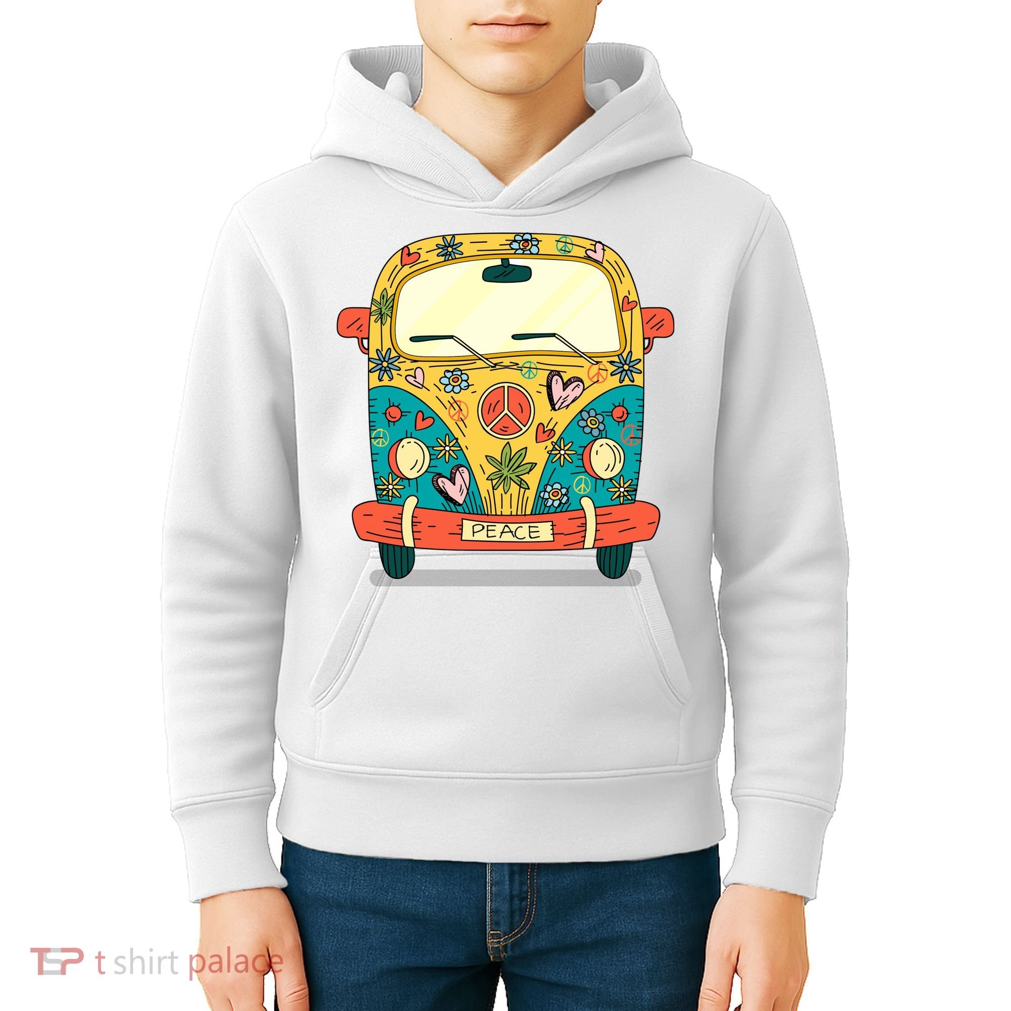 Hippie Van Kids Hoodie