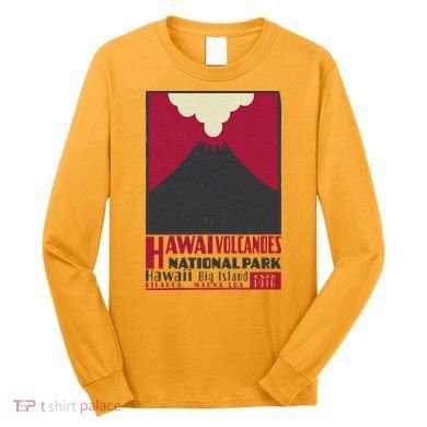 Hawaii Volcanoe National Park Long Sleeve Shirt