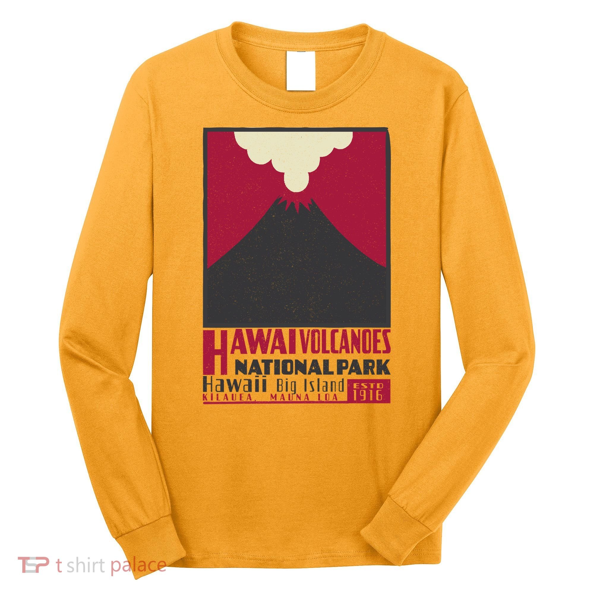 Hawaii Volcanoe National Park Long Sleeve Shirt