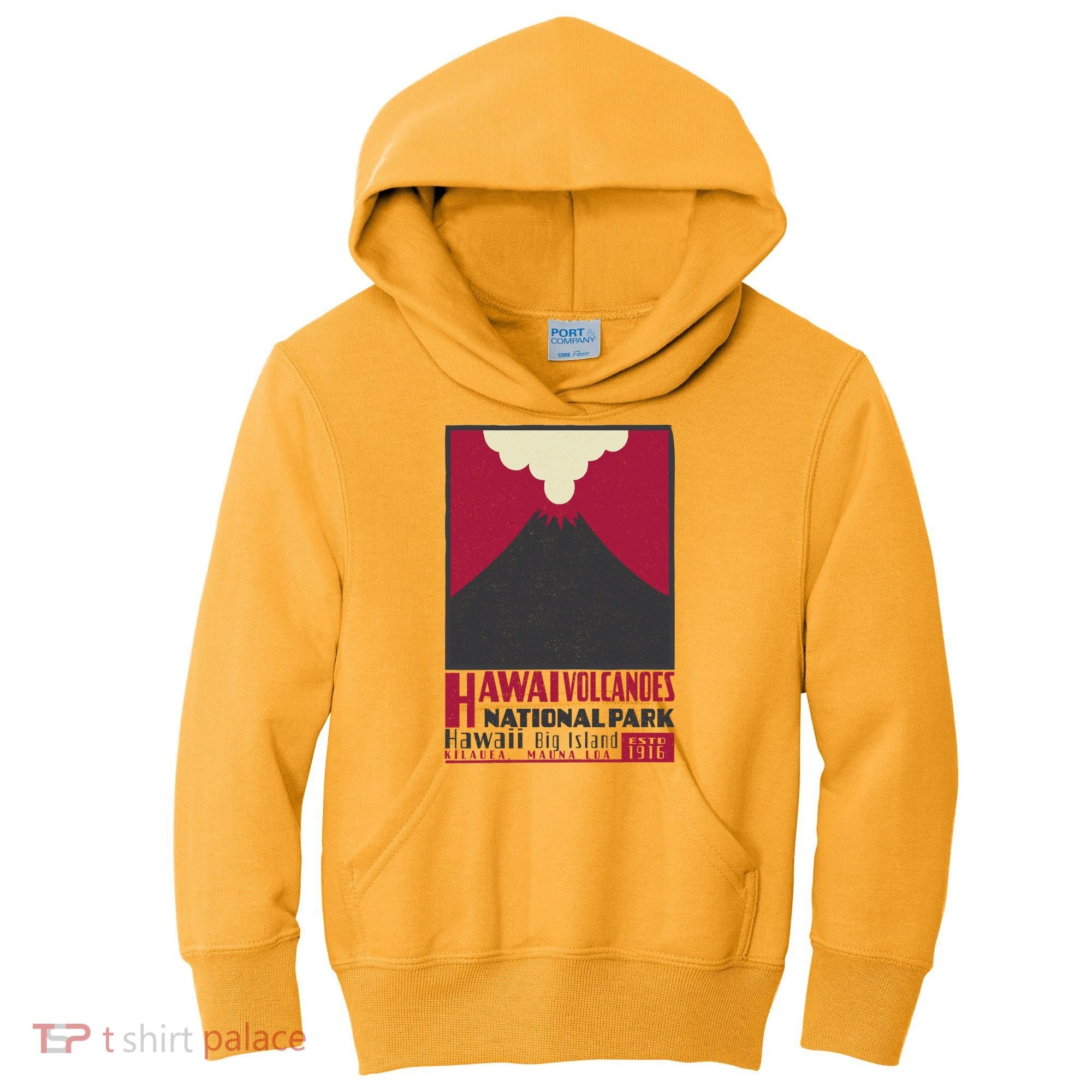 Hawaii Volcanoe National Park Kids Hoodie