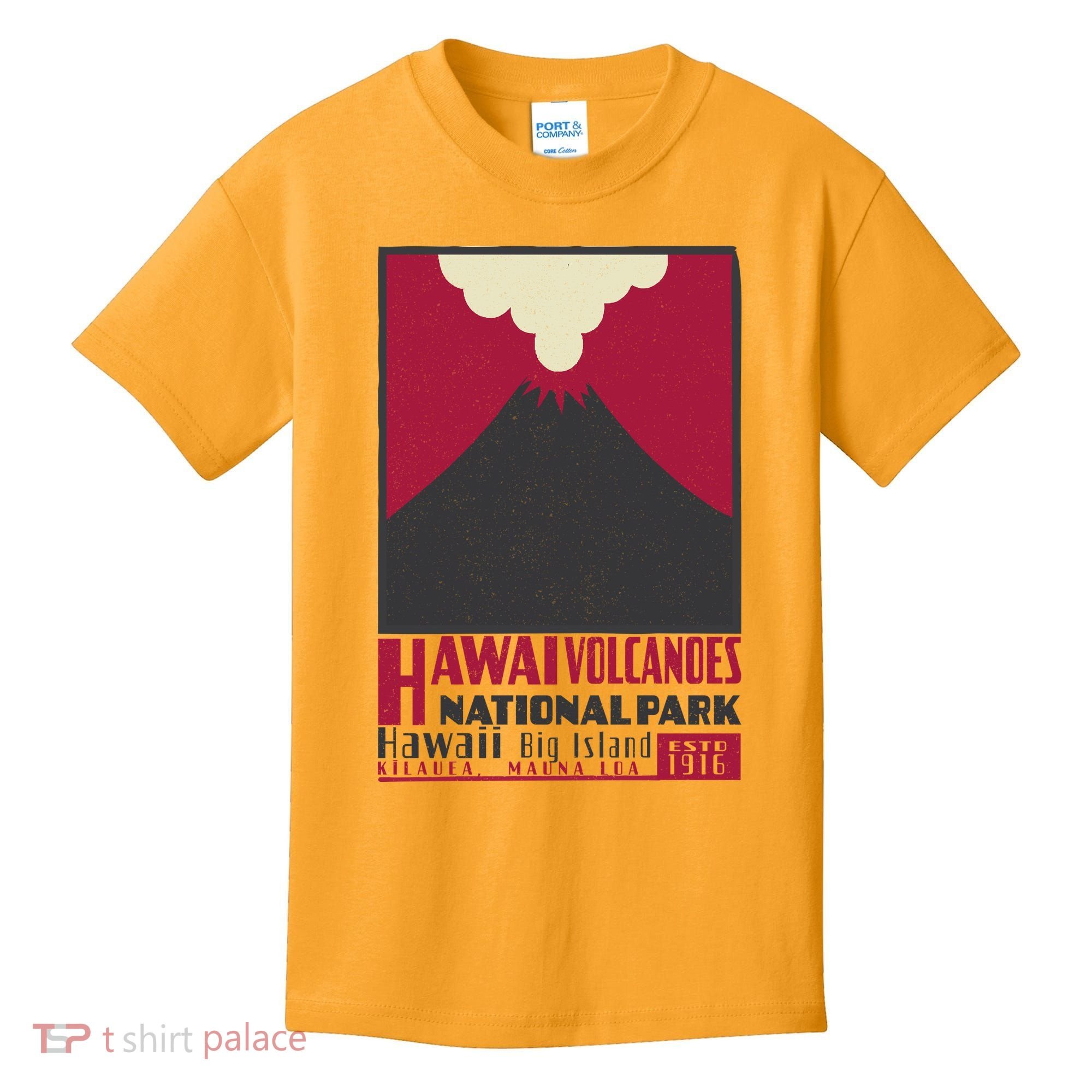 Hawaii Volcanoe National Park Kids T-Shirt
