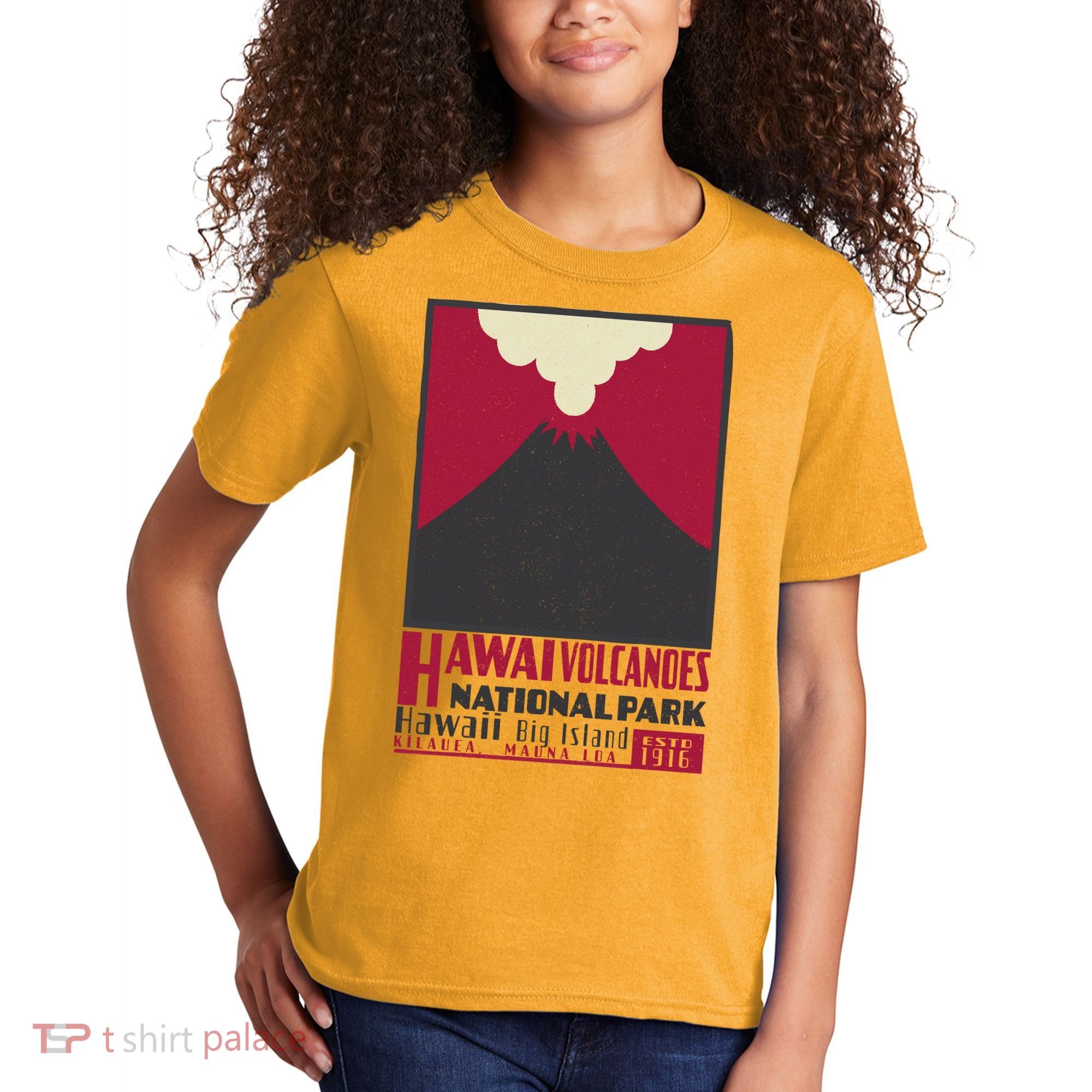Hawaii Volcanoe National Park Kids T-Shirt