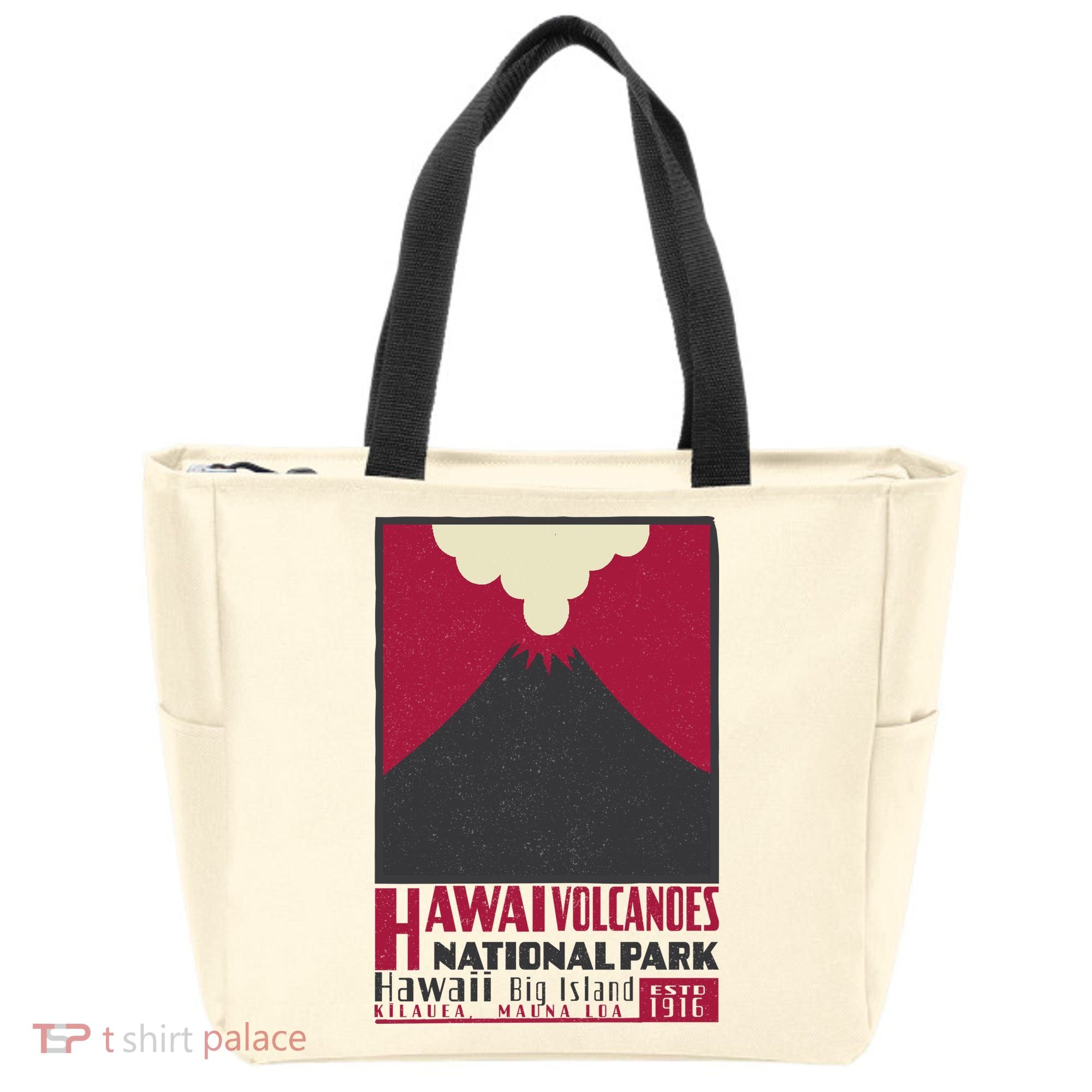 Hawaii Volcanoe National Park Tote Bag