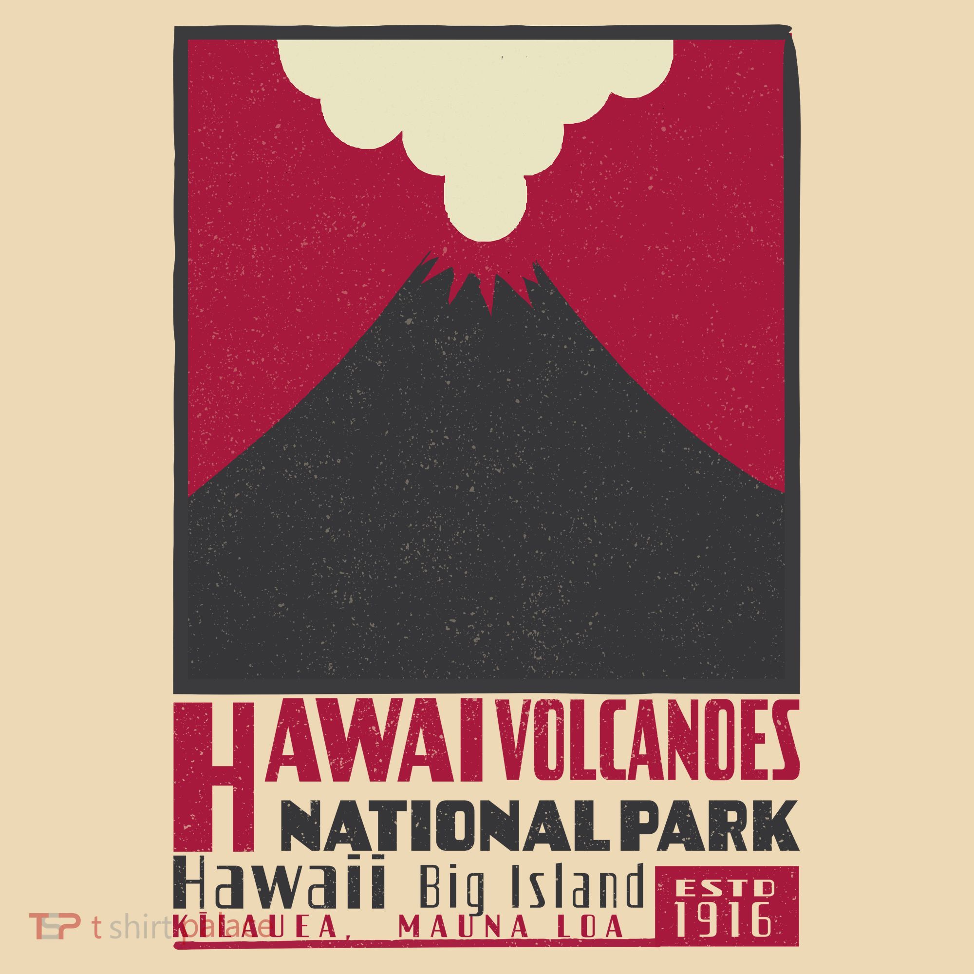 Hawaii Volcanoe National Park Tote Bag