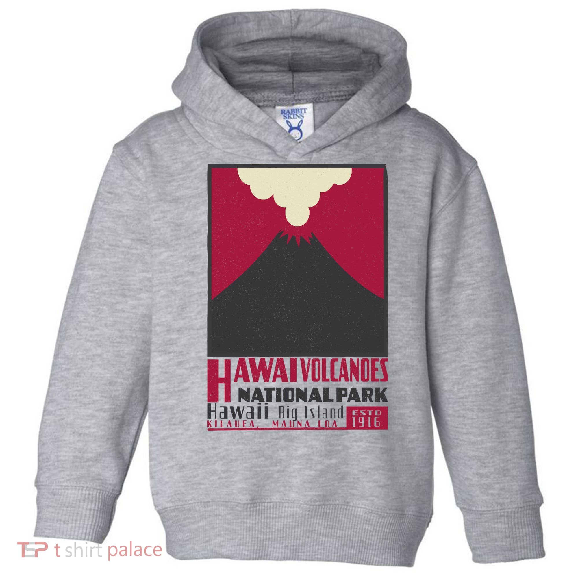 Hawaii Volcanoe National Park Toddler Hoodie