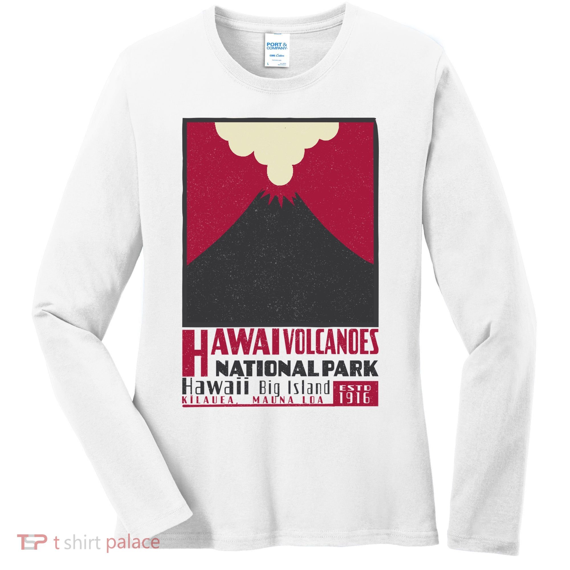 Hawaii Volcanoe National Park Women's Long Sleeve Shirt