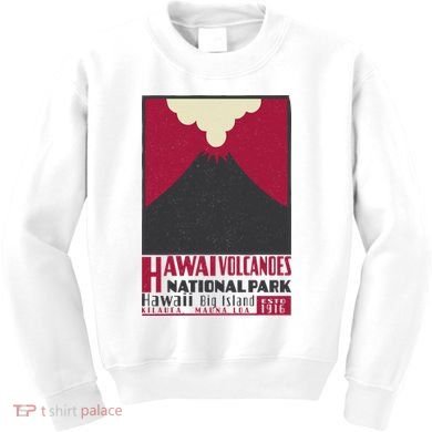 Hawaii Volcanoe National Park Kids Sweatshirt