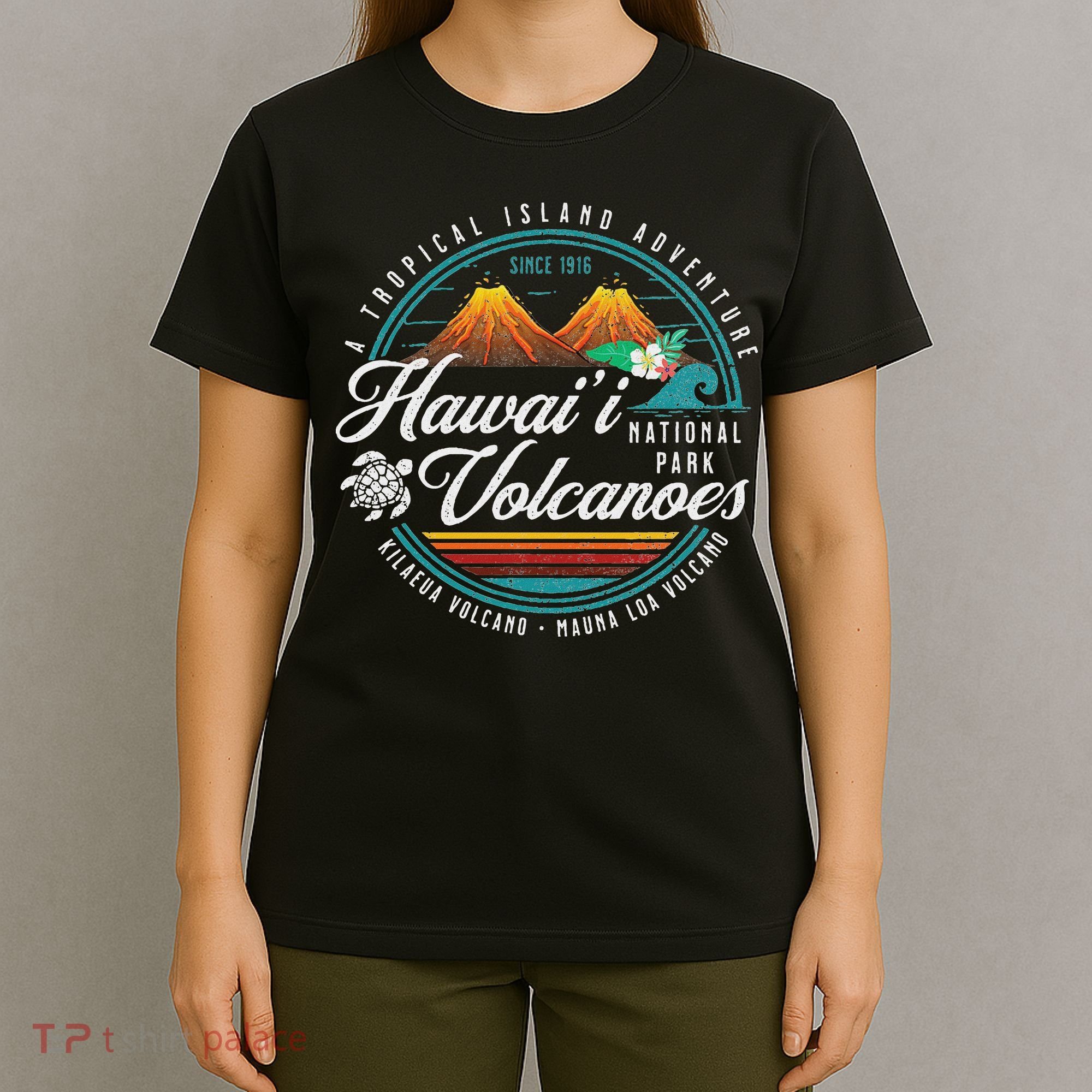 Hawaii Volcanoes National Park Kilauea Mauna Loa Souvenirs T-Shirt