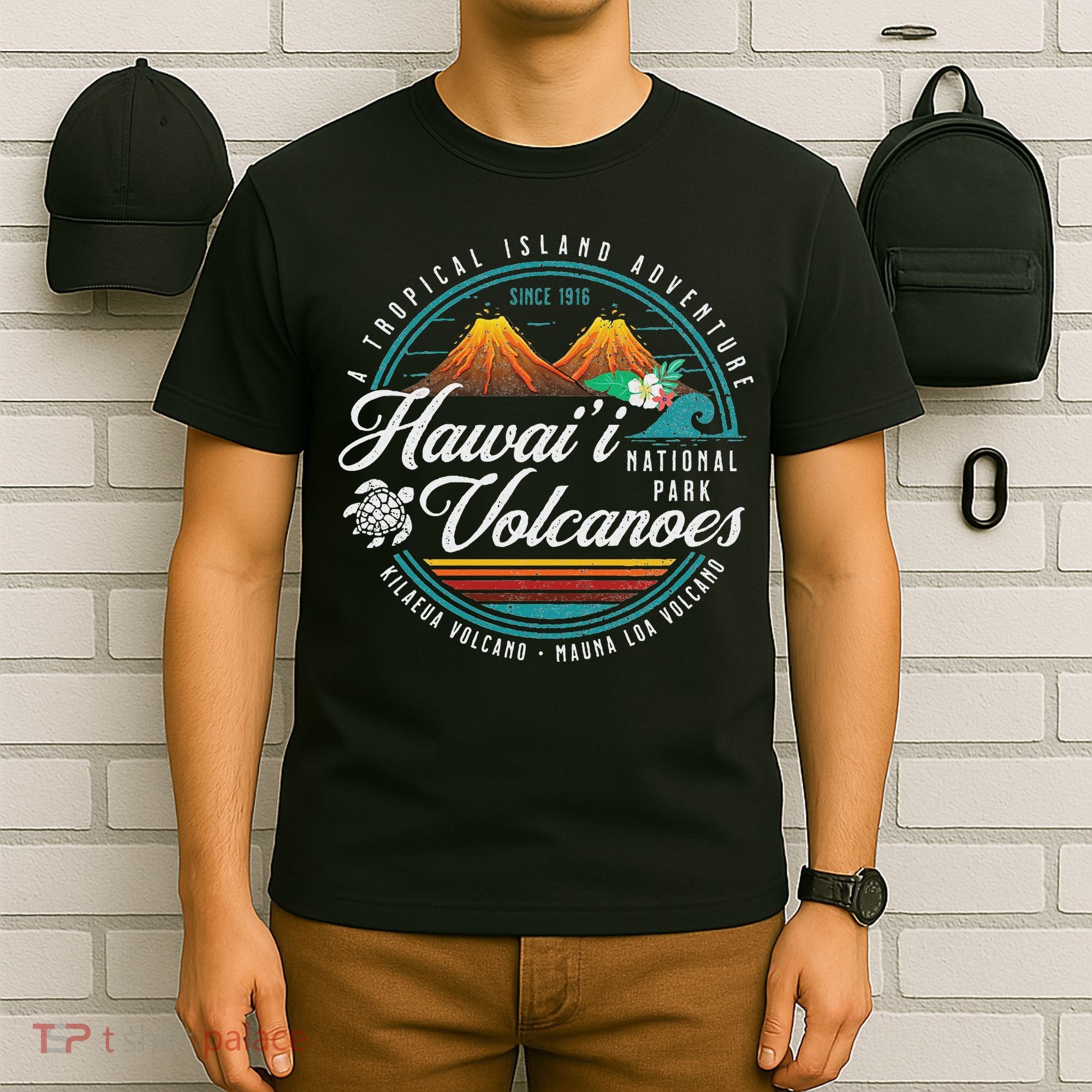 Hawaii Volcanoes National Park Kilauea Mauna Loa Souvenirs T-Shirt