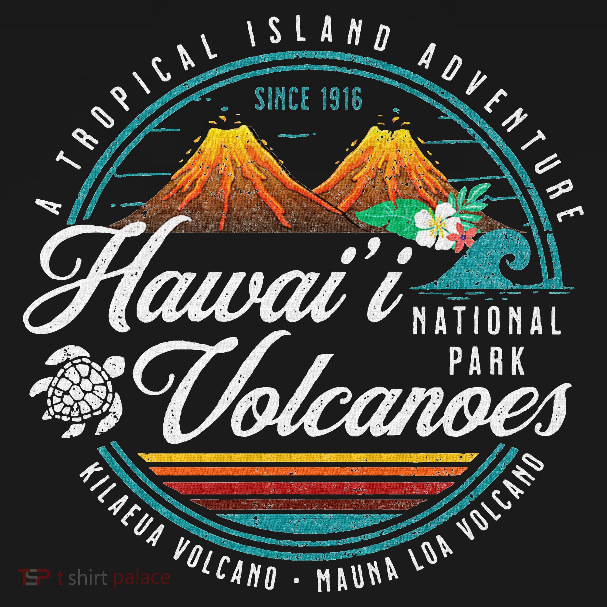 Hawaii Volcanoes National Park Kilauea Mauna Loa Souvenirs T-Shirt
