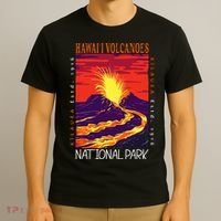 Hawaii Volcanoes National Park Kilauea Volcano Vintage T-Shirt thumb 3