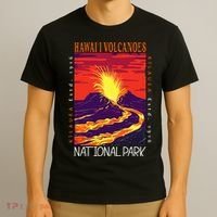 Hawaii Volcanoes National Park Kilauea Volcano Vintage T-Shirt thumb 3
