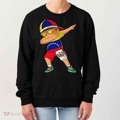 Half Venezuelan Peruvian Venezuela Peru Flag Women's Sweatshirt