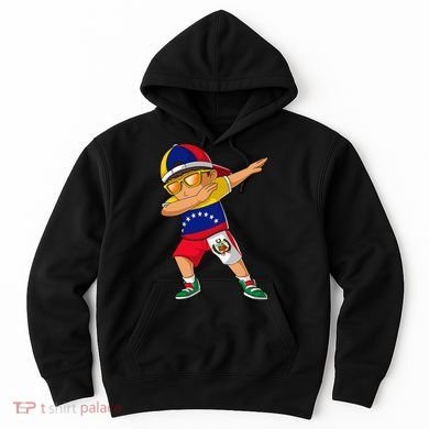 Half Venezuelan Peruvian Venezuela Peru Flag Hoodie