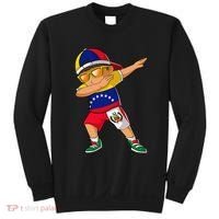 Half Venezuelan Peruvian Venezuela Peru Flag Sweatshirt thumb 0