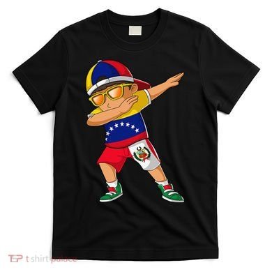 Half Venezuelan Peruvian Venezuela Peru Flag T-Shirt