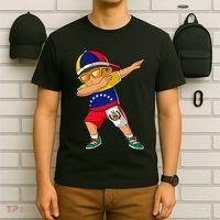 Half Venezuelan Peruvian Venezuela Peru Flag T-Shirt thumb 6