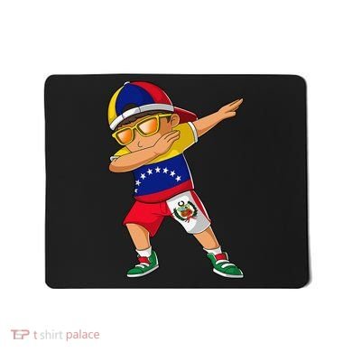Half Venezuelan Peruvian Venezuela Peru Flag Mousepad