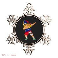 Half Venezuelan Peruvian Venezuela Peru Flag Ornament thumb 0