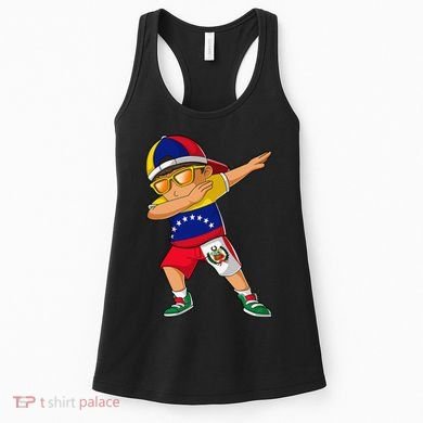 Half Venezuelan Peruvian Venezuela Peru Flag Women's Tank Top