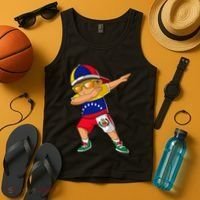 Half Venezuelan Peruvian Venezuela Peru Flag Tank Top thumb 4
