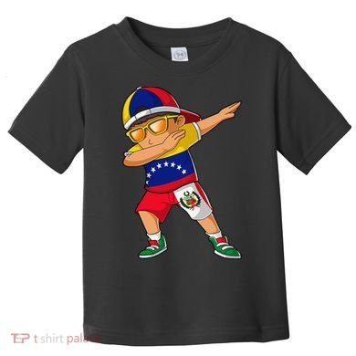 Half Venezuelan Peruvian Venezuela Peru Flag Toddler T-Shirt